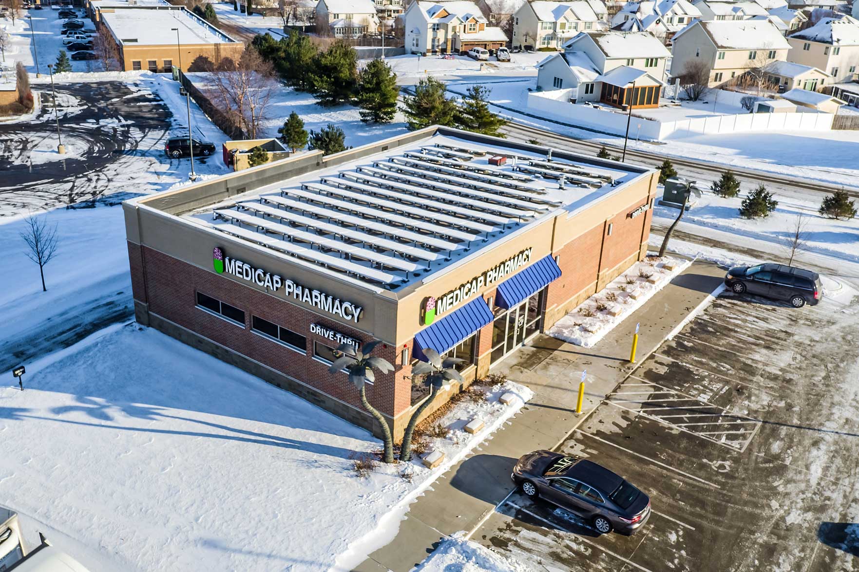 Medicap pharmacy solar array