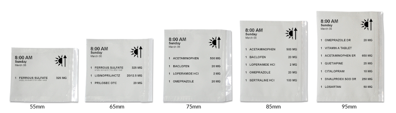 Parata PASS Packs Variable Sizes