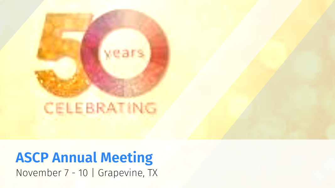 ASCP 50th