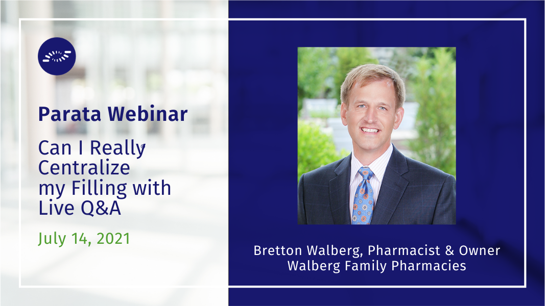 parata webinar walberg family pharmacy