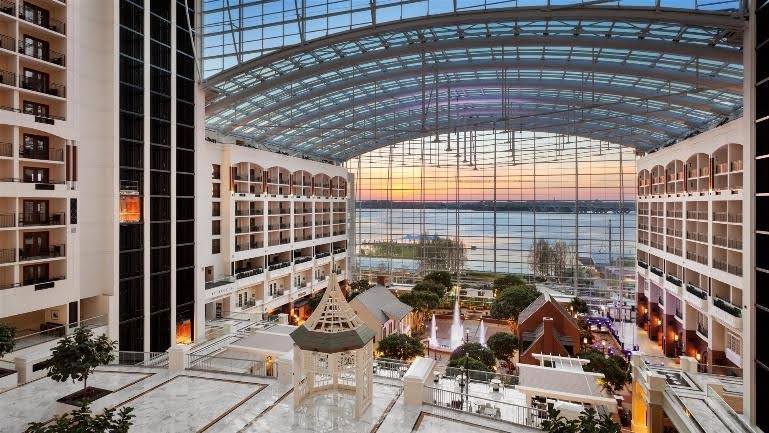 Image of Ernest N. Morial Convention center in New Orleans, LA