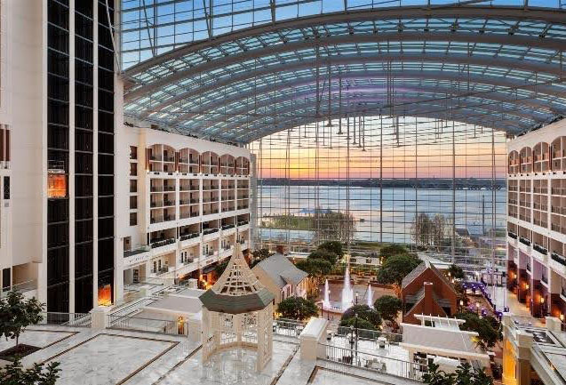 Interior view of NCPA Conference