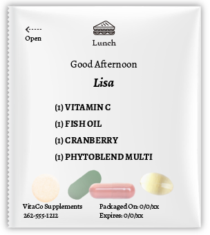 vitamins supplements nutraceutical pouch design