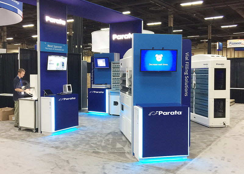 parata tradeshow booth