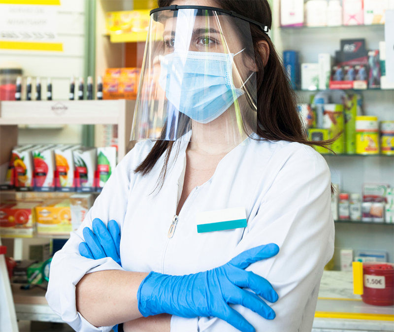 retail pharmacy covid mask