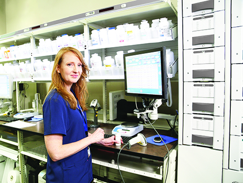 Technician with the ATP 2 and Beacon