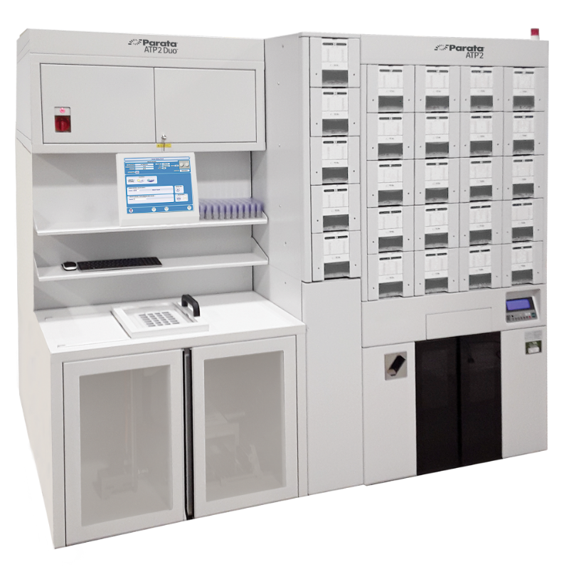 The prescription packager for both pouch and blister: ATP 2 Duo